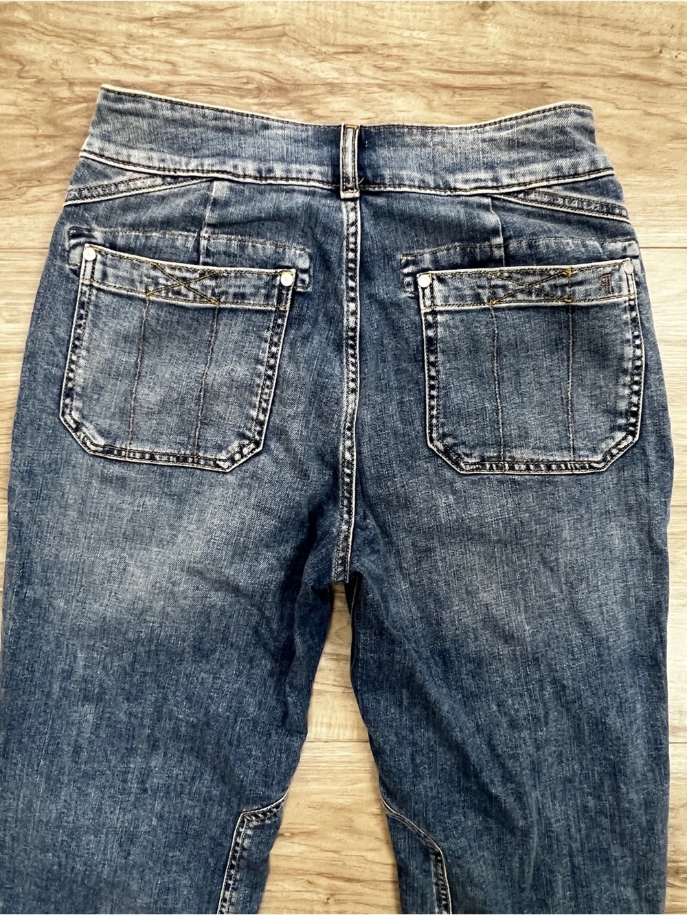 Anthropologie Pilcro Wanderer Mid-Rise Relaxed Jeans Size 27 Blue - Picture 7 of 14